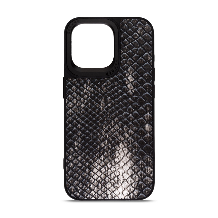 Чохол Harder Lizard для Apple iPhone 15 Pro Max Black (ARM76873)