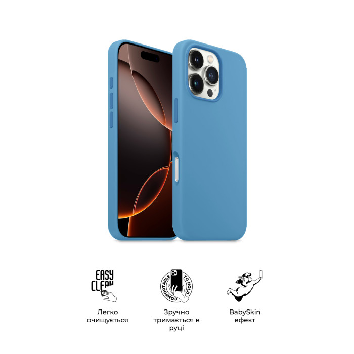 Чохол ArmorStandart ICON2 MagSafe для Apple iPhone 16 Pro Max Capri Blue (ARM80198)