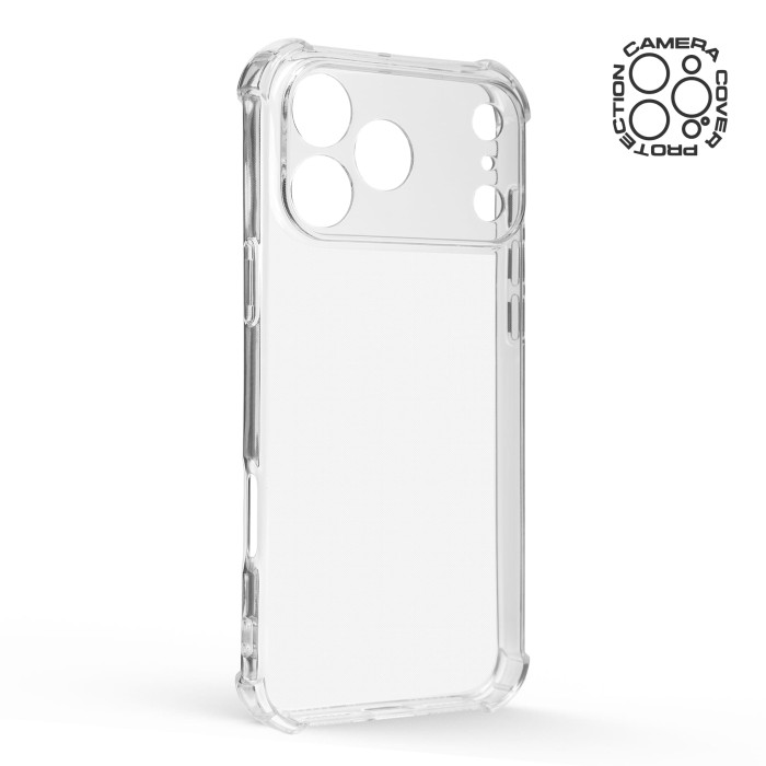 Чохол ArmorStandart Air Force для Apple iPhone 17 Pro Max Camera cover Clear (ARM86229)