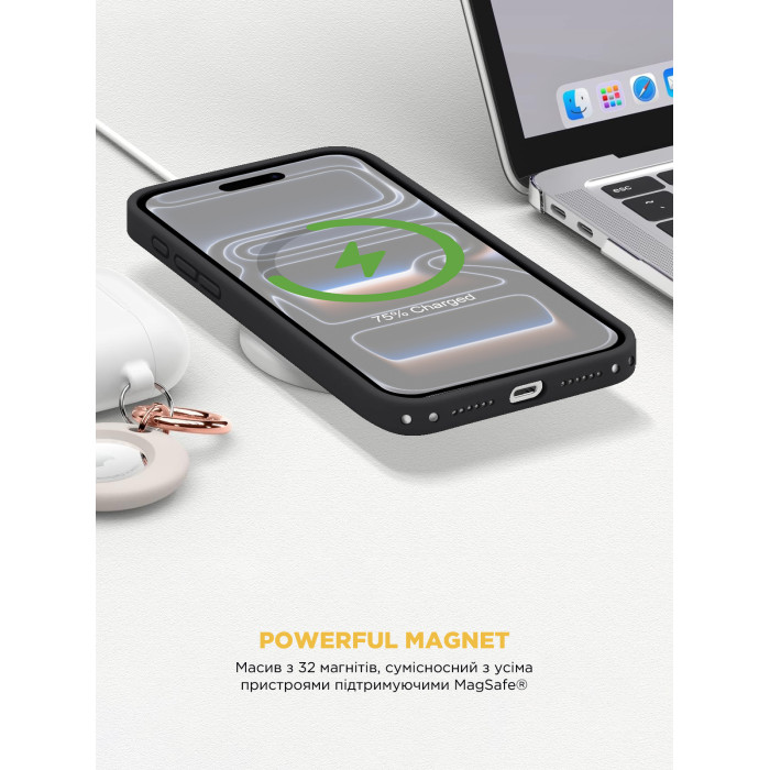 Чохол ArmorStandart ICON2 MagCase для Apple iPhone 17 Pro Black (ARM86248)