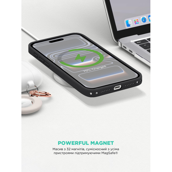 Чохол ArmorStandart ICON2 MagCase для Apple iPhone 17 Pro Max Black (ARM86249)