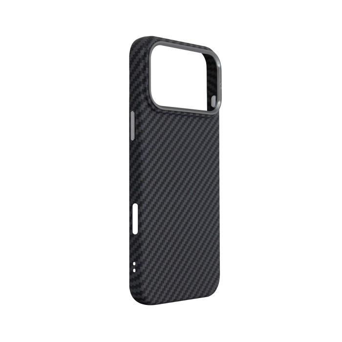 Чохол ArmorStandart LikeCarbon2 Mag Case для Apple iPhone 17 Pro Max Carbon Black (ARM86259)