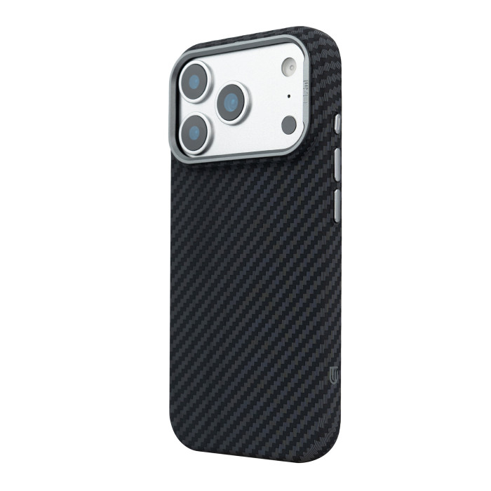Чохол ArmorStandart LikeCarbon2 Mag Case для Apple iPhone 17 Pro Max Carbon Black (ARM86259)