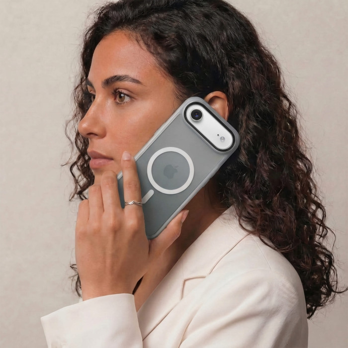 Чохол ArmorStandart Uniq MagCase для Apple iPhone 17 Air Matte Clear (ARM86279)