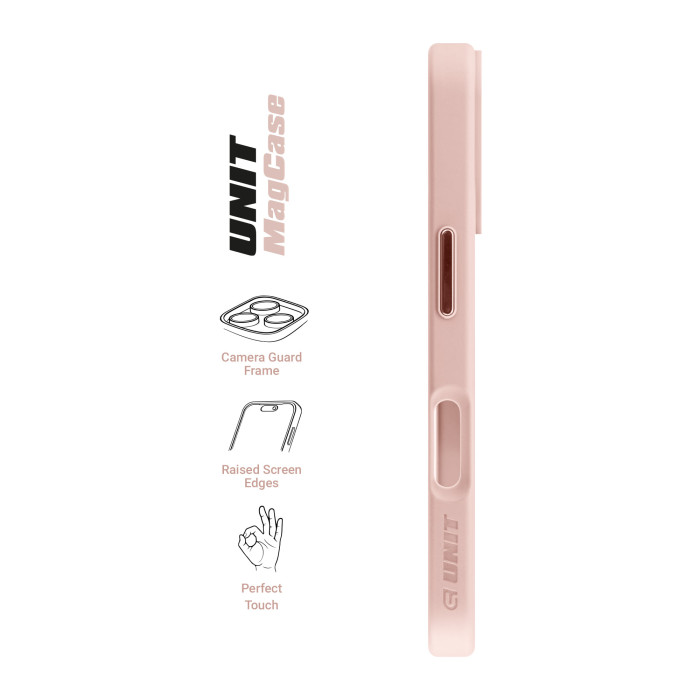 Чохол ArmorStandart Unit Mag Case для Apple iPhone 17 Pale Pink (ARM86288)