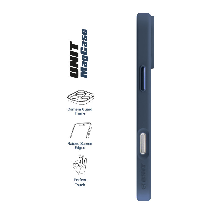 Чохол ArmorStandart Unit-C Mag Case для Apple iPhone 17 Pro Max Dark Blue (ARM86298)