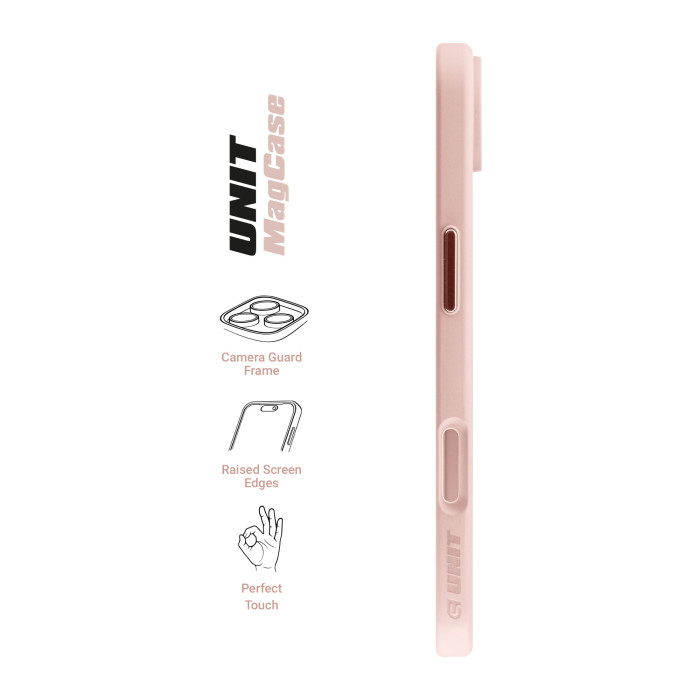 Чохол ArmorStandart Unit MagCase для Apple iPhone 17 Air Pale Pink (ARM86311)