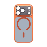 Чохол ArmorStandart Unit-C MagCase SE для Apple iPhone 17 Pro Orange Black (ARM86317)