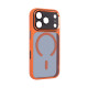 Чохол ArmorStandart Unit-C MagCase SE для Apple iPhone 17 Pro Orange Black (ARM86317)