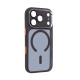 Чохол ArmorStandart Unit-C MagCase SE для Apple iPhone 17 Pro Black Orange (ARM86318)