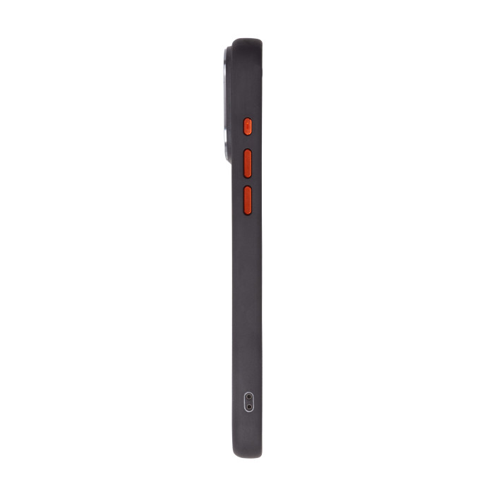 Чохол ArmorStandart Unit-C MagCase SE для Apple iPhone 17 Pro Max Black Orange (ARM86322)