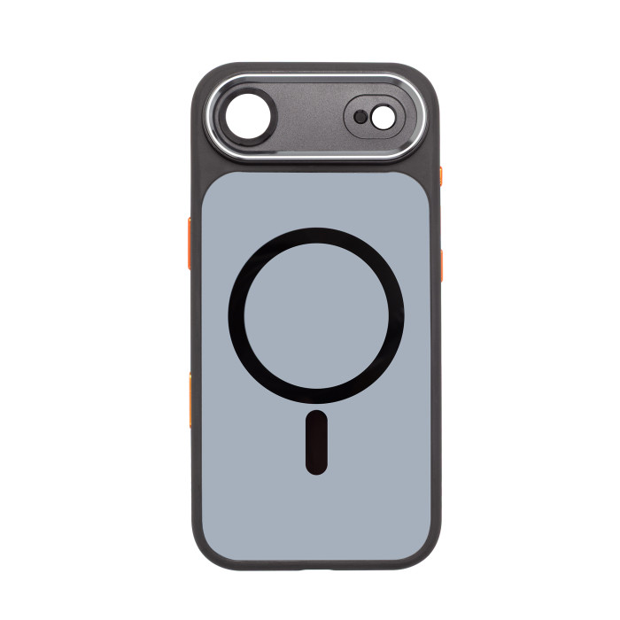 Чохол ArmorStandart Unit MagCase SE для Apple iPhone 17 Air Black Orange (ARM86326)