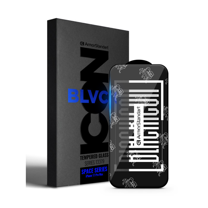 Захисне скло ArmorStandart Space Black Icon для Apple iPhone 17 Pro Max (ARM86396)
