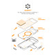 Чохол ArmorStandart ICON2 MagCase для Apple iPhone 17 Pro Max Cosmic Orange (ARM86682)