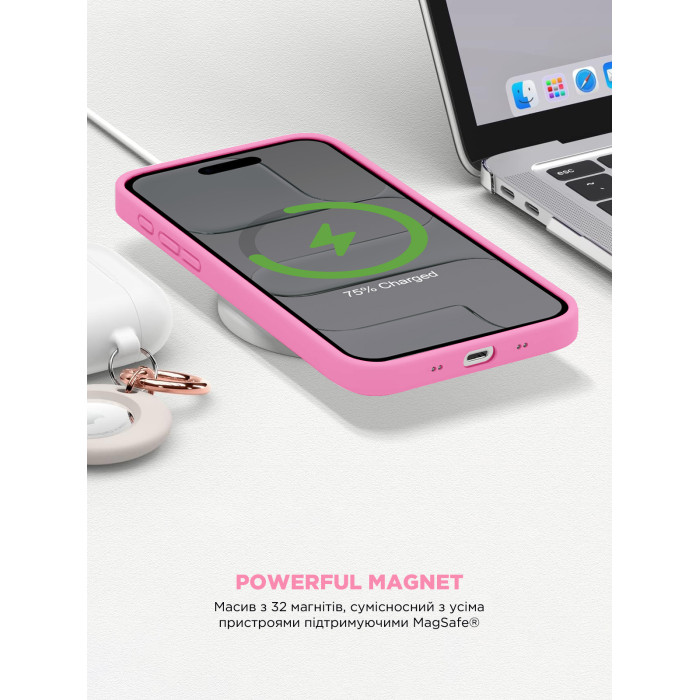Чохол ArmorStandart ICON2 MagCase для Apple iPhone 17 Air Peony (ARM87081)
