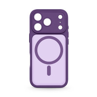 Чохол ArmorStandart Lush MagCase для Apple iPhone 17 Pro Dark Violet (ARM87490)
