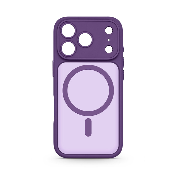 Чохол ArmorStandart Lush MagCase для Apple iPhone 17 Pro Dark Violet (ARM87490)