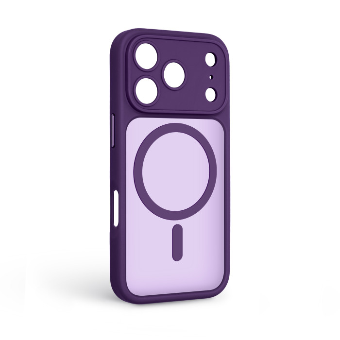 Чохол ArmorStandart Lush MagCase для Apple iPhone 17 Pro Dark Violet (ARM87490)