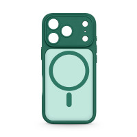 Чохол ArmorStandart Lush MagCase для Apple iPhone 17 Pro Dark Green (ARM87491)