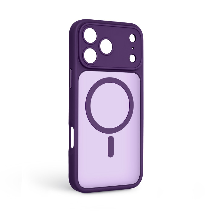 Чохол ArmorStandart Lush MagCase для Apple iPhone 17 Pro Max Dark Violet (ARM87499)