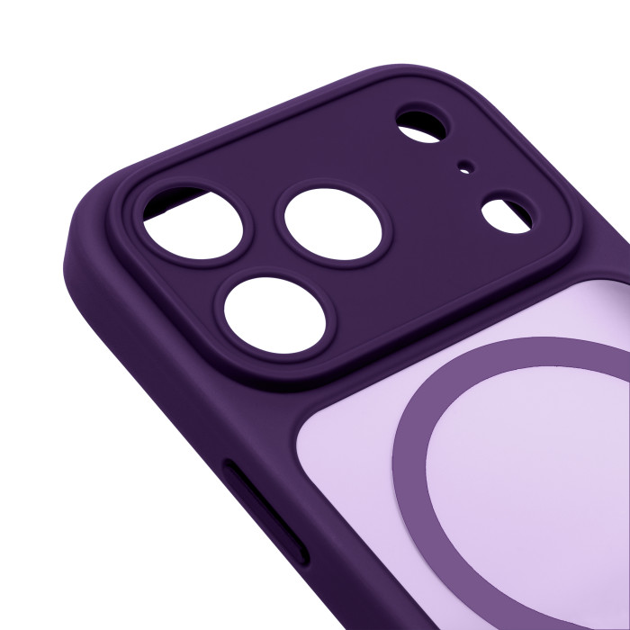 Чохол ArmorStandart Lush MagCase для Apple iPhone 17 Pro Max Dark Violet (ARM87499)