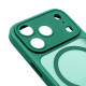 Чохол ArmorStandart Lush MagCase для Apple iPhone 17 Pro Max Dark Green (ARM87500)