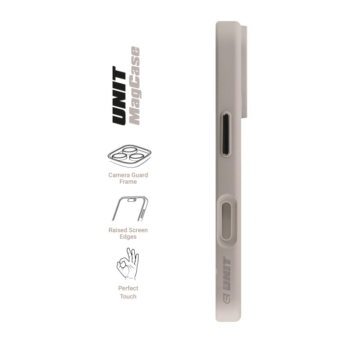 Чохол ArmorStandart Unit-C MagCase для Apple iPhone 17 Pro Titanium Grey (ARM87912)