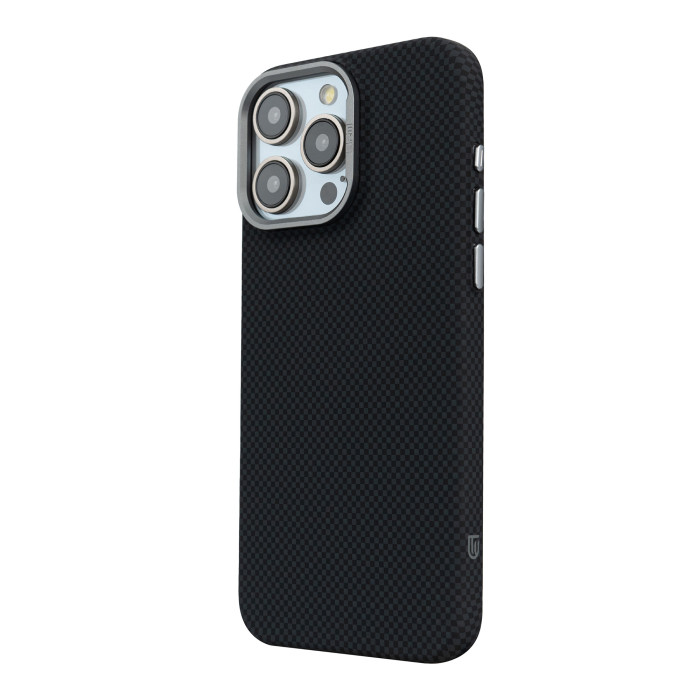 Чохол ArmorStandart LikeCarbon2 MagCase для Apple iPhone 16 Pro Max Kevlar Black (ARM88382)