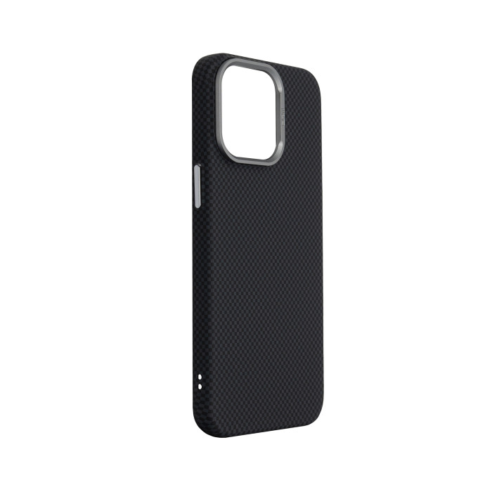 Чохол ArmorStandart LikeCarbon2 MagCase для Apple iPhone 15 Pro Max Kevlar Black (ARM88590)