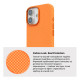 Чохол ArmorStandart LikeCarbon2 Mag Case для Apple iPhone 17 Kevlar Orange (ARM88614)