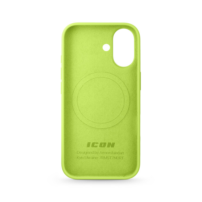 Чохол ArmorStandart ICON2 Mag Case для Apple iPhone 17 Neon Yellow (ARM88990)