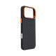 Чохол ArmorStandart LikeCarbon2 SE Mag Case для Apple iPhone 17 Pro Max Black Orange (ARM89162)