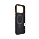 Чохол ArmorStandart LikeCarbon2 SE Mag Case для Apple iPhone 17 Pro Max Kevlar Black Orange (ARM89165)