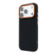 Чохол ArmorStandart LikeCarbon2 SE Mag Case для Apple iPhone 17 Pro Max Kevlar Black Orange (ARM89165)