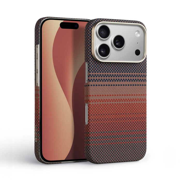 Чохол ArmorStandart BlackIcon Kevlar MagCase для Apple iPhone 17 Pro Sunset (ARM90154)