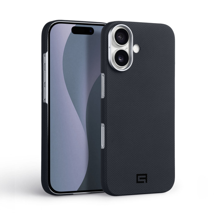Чохол ArmorStandart BlackIcon Aramid Plain MagCase для Apple iPhone 17 Black (ARM90159)