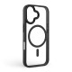 Чохол ArmorStandart Unit Mag Case для Apple iPhone 17 Black + Orange Button Set (ARM90579)
