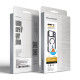 Чохол ArmorStandart Unit-C MagCase для Apple iPhone 17 Pro Max Black + Orange Button Set (ARM90589)
