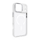 Чохол ArmorStandart Unit MagCase для Apple iPhone 18 Pro Max / 17 Pro Max Matte Clear Silver (ARM92349)