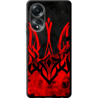 Чохол-накладка (панель) на Oppo A58 4G Герб України   (5312b-3184)