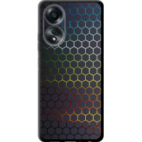 Чохол-накладка (панель) на Oppo A58 4G Соти, які переливаються   (EDP-498b-3184)