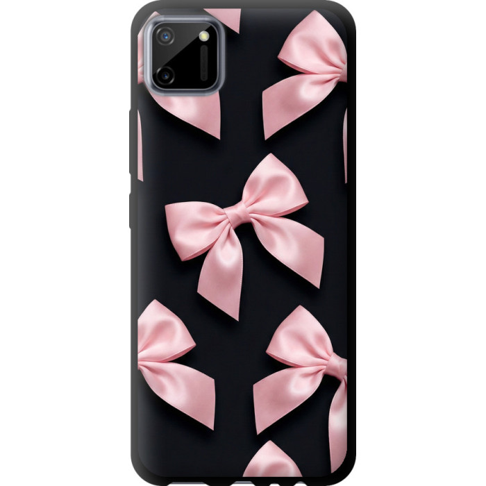Чехол на Realme C11 2020 Coquette Ribbons Dark Coquette 