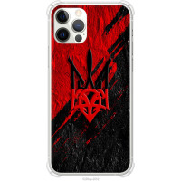 Чохол-накладка (панель) на iPhone 12 Pro Герб v4  (EDP-5293sp-2052)