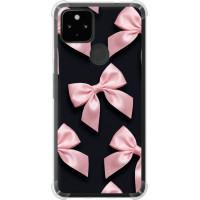 Чохол-накладка (панель) на Google Pixel 5A Coquette Ribbons Dark Coquette  (EDP-6767sp-2286)