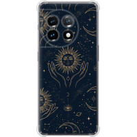 Чохол-накладка (панель) на OnePlus 11 Celestial Harmony: Sun & Moon Gold Mystic Pattern  (EDP-6778sp-2940)