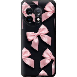 Чохол-накладка (панель) на OnePlus 11 Coquette Ribbons Dark Coquette  (EDP-6767b-2940)