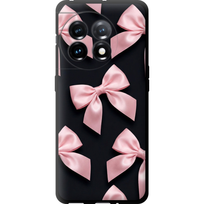 Чохол-накладка (панель) на OnePlus 11 Coquette Ribbons Dark Coquette 