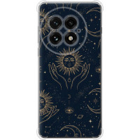 Чохол-накладка (панель) на OnePlus 13 5G Celestial Harmony: Sun & Moon Gold Mystic Pattern  (EDP-6778b-3875)