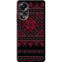 Чохол-накладка (панель) на Oppo A58 4G Вишиванка 52  (EDP-1763b-3184)