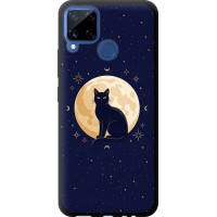Чохол-накладка (панель) на Realme C15 Cute Cat Celestial/Witchy  (EDP-6787b-2063)